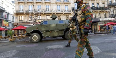 Opsadno stanje na ulicama Bruxellesa