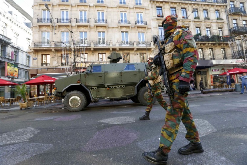 Opsadno stanje na ulicama Bruxellesa