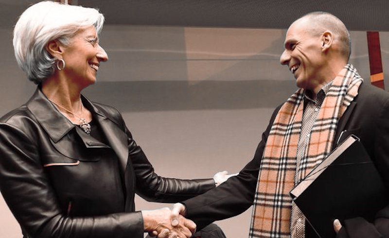 Christine Lagarde i Janis Varufakis