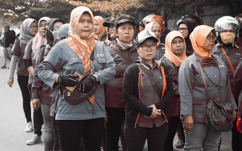 Borba indonezijskih radnica - naslov
