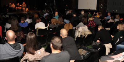 Foto: Mladen Pobi | Nakon projekcije filma pola auditorijuma napustilo dvoranu te je tribina održana pred manje publike nego se to očekivalo