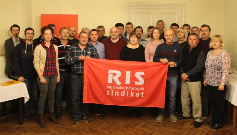 Foto: RIS | Članovi BRID-a s članovima RIS-a i radnicima ITAS-a